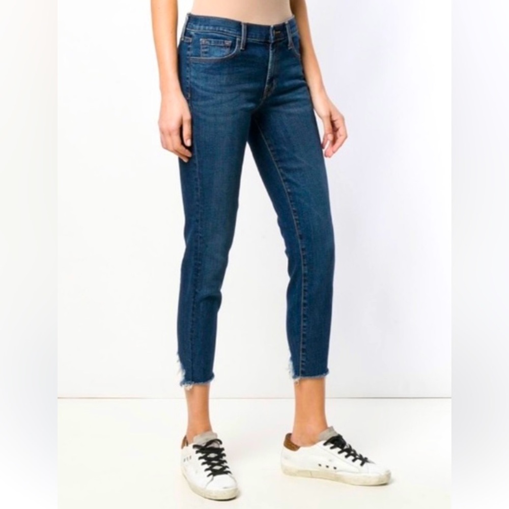 J Brand Captivate Destruct Skinny Ankle Jeans